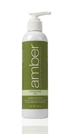 Massage Oil 8 oz. Green Tea Mint