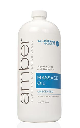 Unscented Massage Oil 32 oz.
