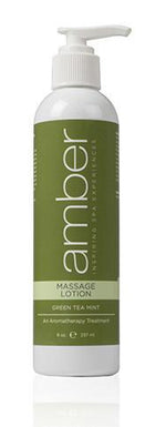 Massage Lotion 8 oz. Green Tea Mint