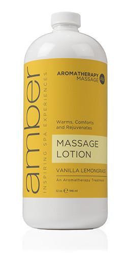 Massage Lotion 32 oz. Vanilla Lemongrass