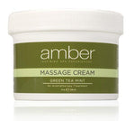 Massage Cream 8 oz. Green Tea Mint