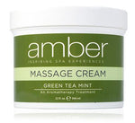 Massage Cream 32 oz. Green Tea Mint
