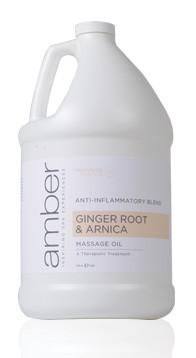Ginger Root & Arnica Oil Therapeutic Oil 128 oz.