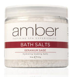 Bath Salts - 18 oz. Geranium Sage
