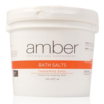 Bath Salts - Tangerine Basil 128 oz.