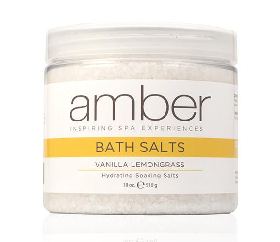 Bath Salts - Vanilla Lemongrass 18 oz.