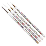 Nail Art Brush Set 4pk.