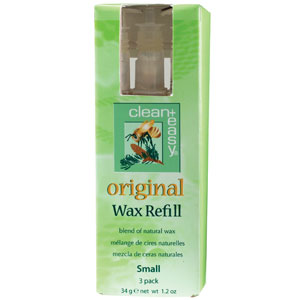 Clean & Easy Original Wax Refill Small 3pk