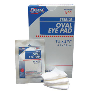 Dukal Sterile Eye Pads 50/bx