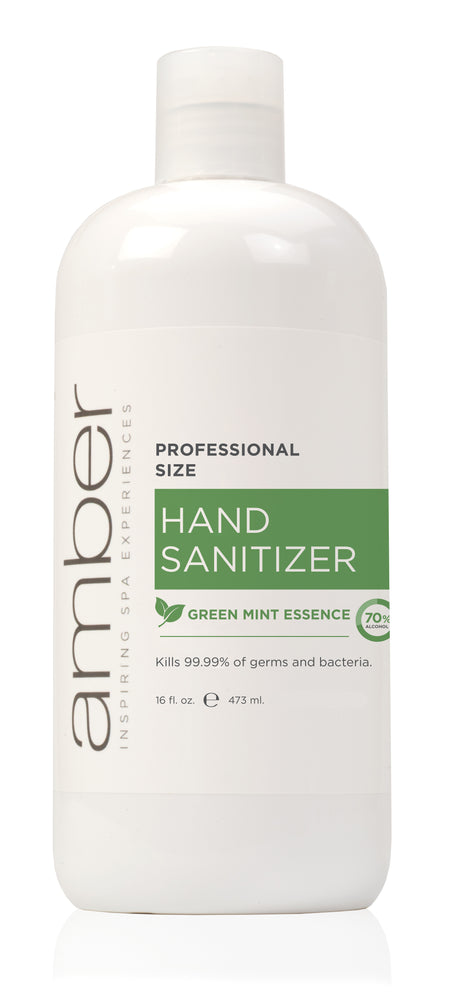 Amber Professional Green Mint Hand Sanitizer