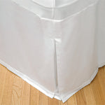 Simon West 32" White Table Skirt