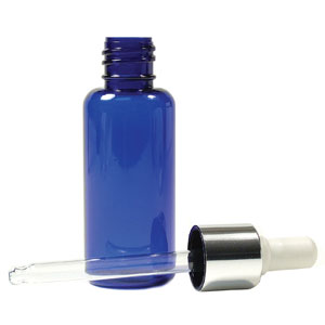 Blue Dropper Bottle .5oz (10 Per Pack)