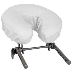 Angel Feathers Fitted Face Cover - White