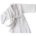 Boca Terry Waffle Kimono Collar White