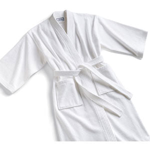 Boca Terry - Terry Kimono Collar White