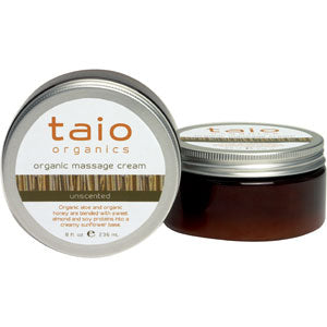 Taio Organic Massage Cream Unscented 8oz